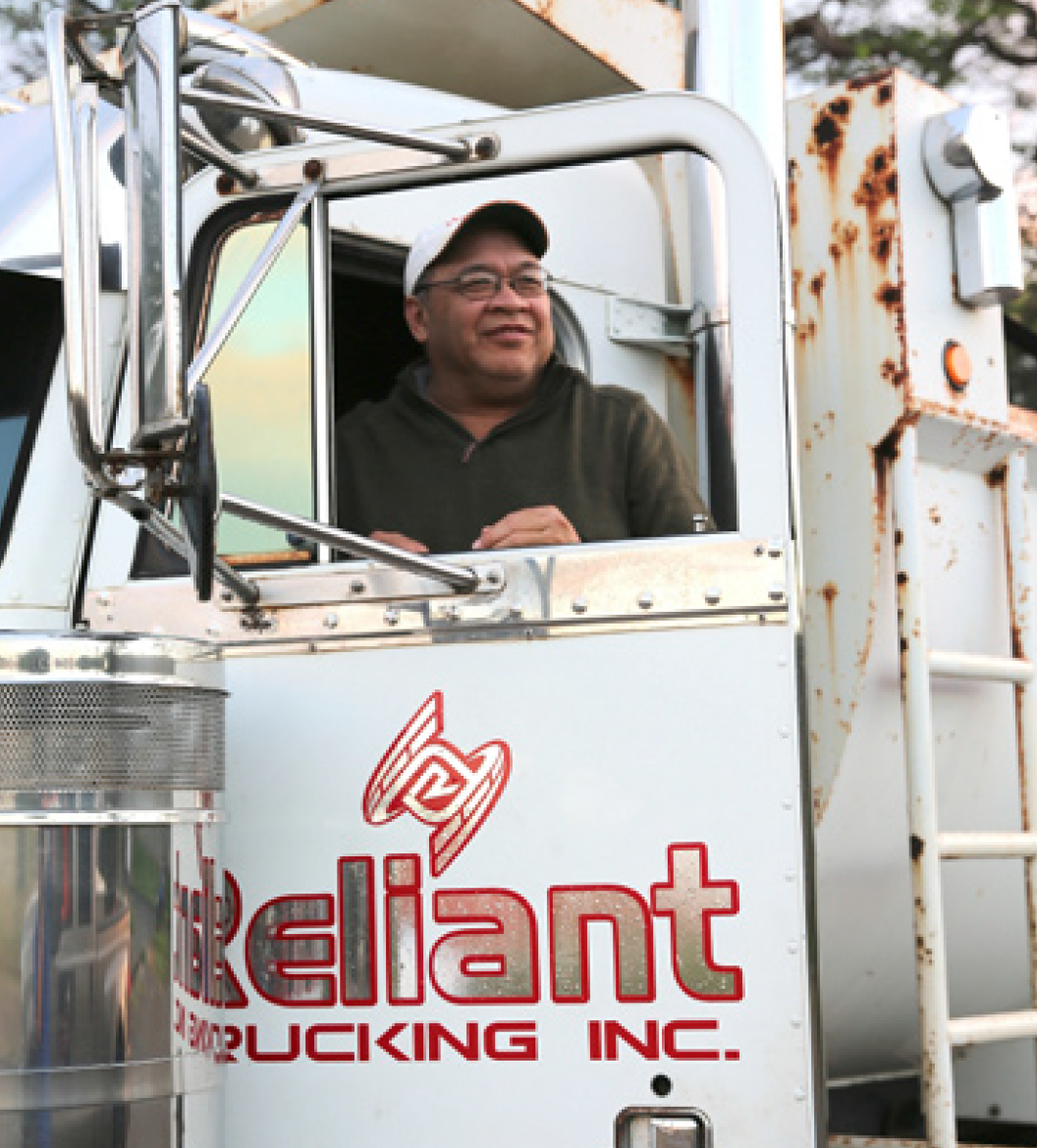 Bernard Kea of Reliant Trucking